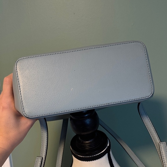 *SOLD* Kate Spade Light Blue Leather Mini Backpack - Picture 6 of 9